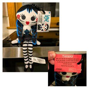LIMBZ Tuesday Goth Plush Doll 12” Kreepy Collectible NWT